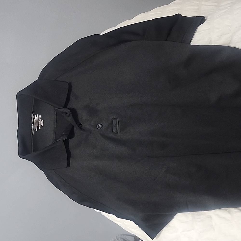 Men's XL LA Police Gear Black Polo NWOT